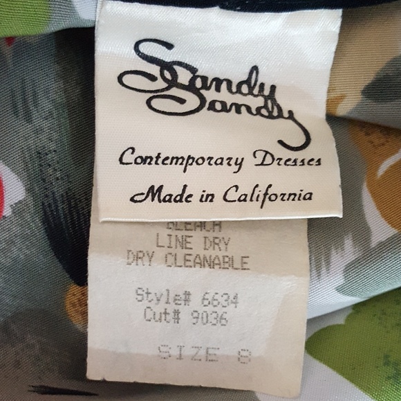 Sandy Sandy - Vintage 2 Piece Dress Set - Picture 8 of 8